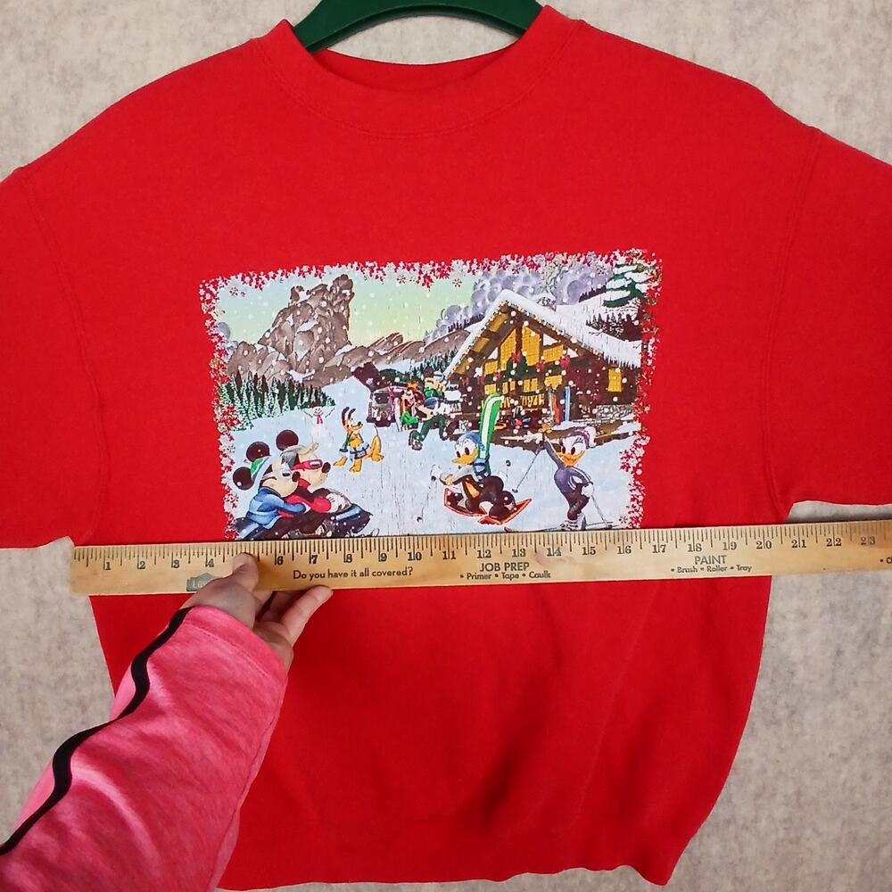 VTG 2001 Disneyland California Adventure Golden State Holiday Crewneck SMALL - Picture 9 of 10